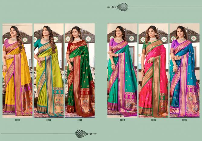 Apoorva Paithani Vol 4 By Rajpath Wedding Wear Sarees Exporters In India